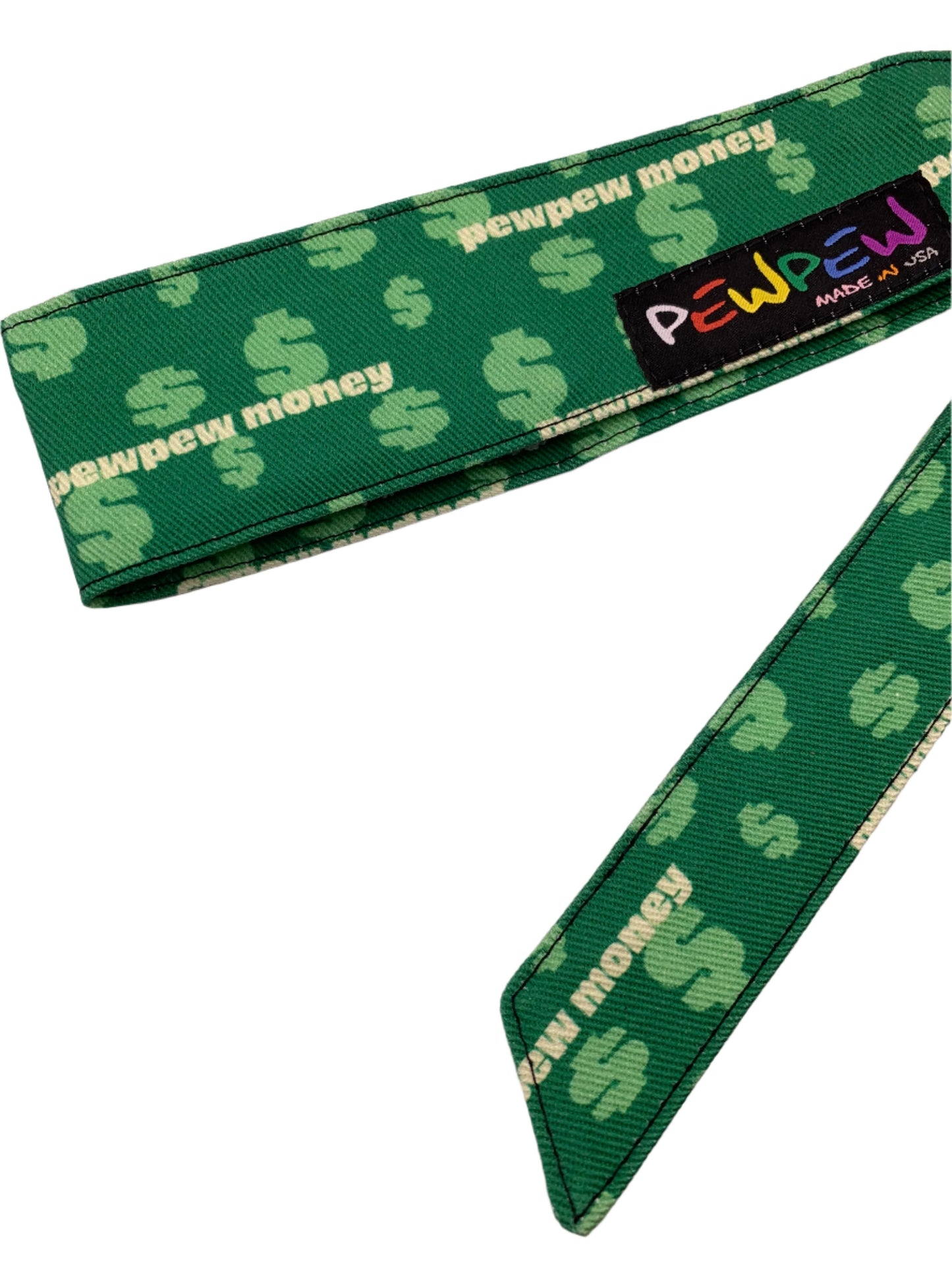 MONEY CASH GREEN HEADBAND