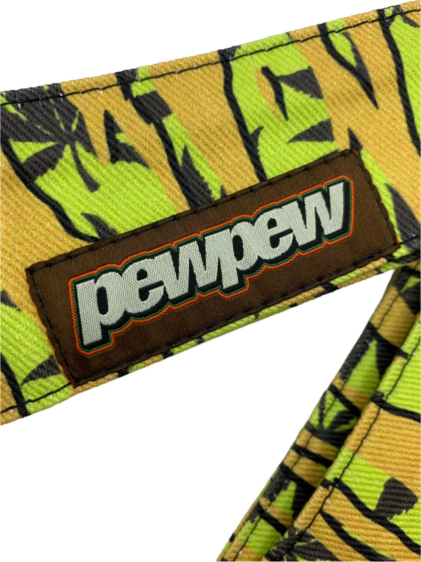 VERT TIGER STRIPE BUD ORANGE HEADBAND