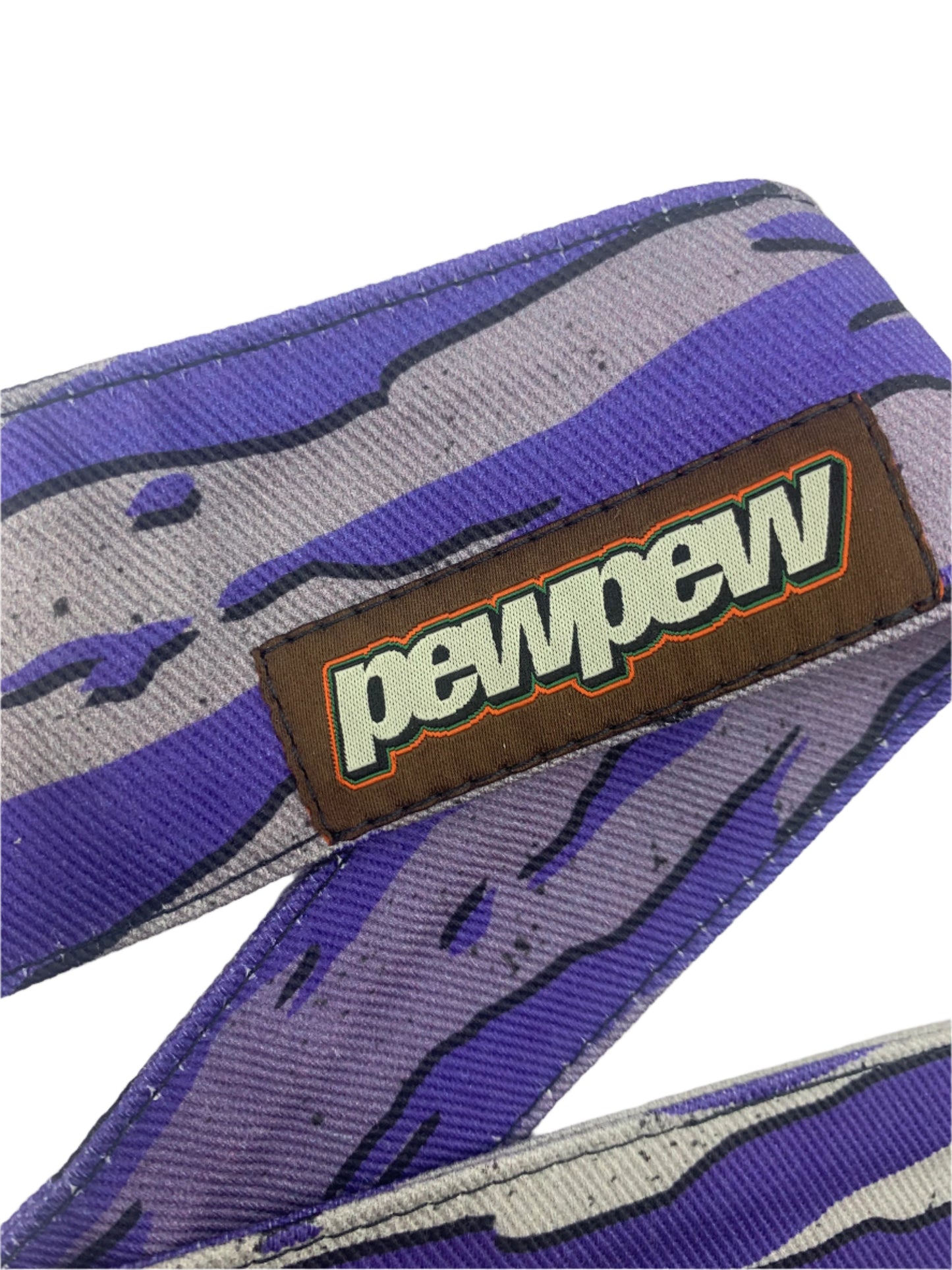 HORIZONTAL T.S. FADED GRAY PURPLE SPLASH HEADBAND