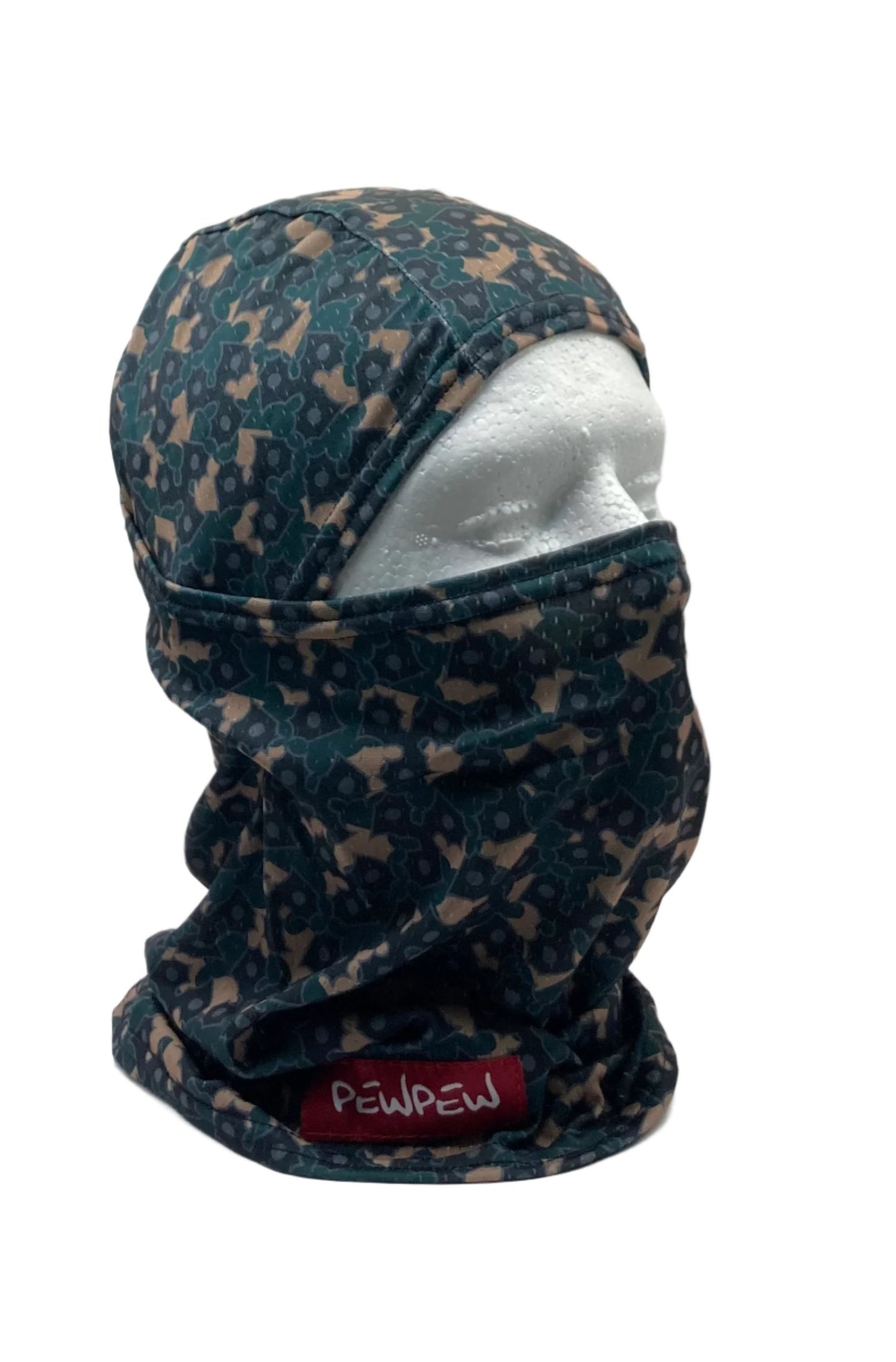 3P REPEAT EDM CAMO HINGE BALACLAVA